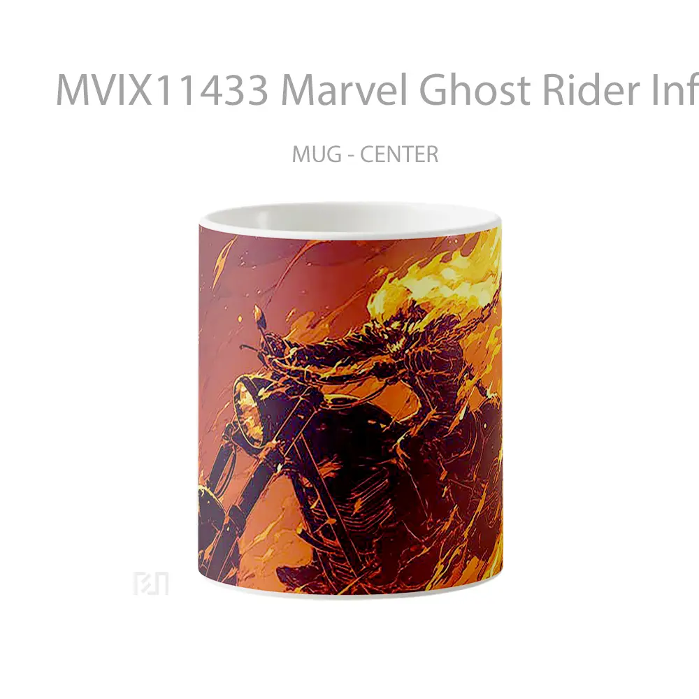 Mug Marvel Ghost Rider Infernal Ride Koleksi Mug Film dan Komik