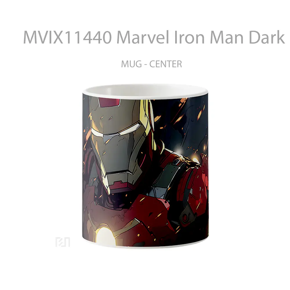 Mug Keramik Premium SNI - Mug Marvel Iron Man Dark Hadiah Spesial Fans Superhero