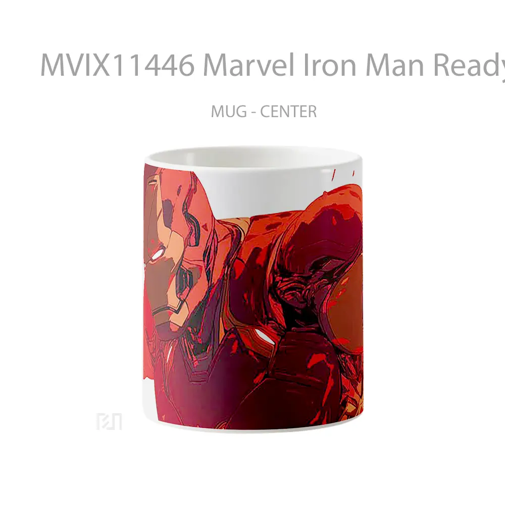 Mug Marvel Iron Man Ready For Action Koleksi Mug Film dan Komik