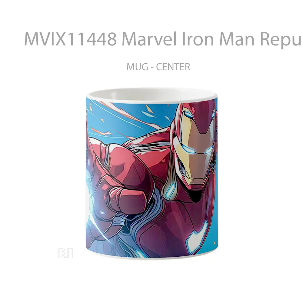 Mug Marvel Iron Man Repulsor Charging Koleksi Mug Film dan Komik