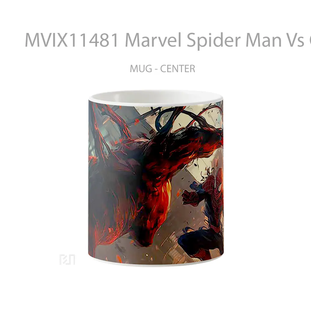 Mug Marvel Spider Man Vs Carnage Hadiah Spesial Fans Superhero