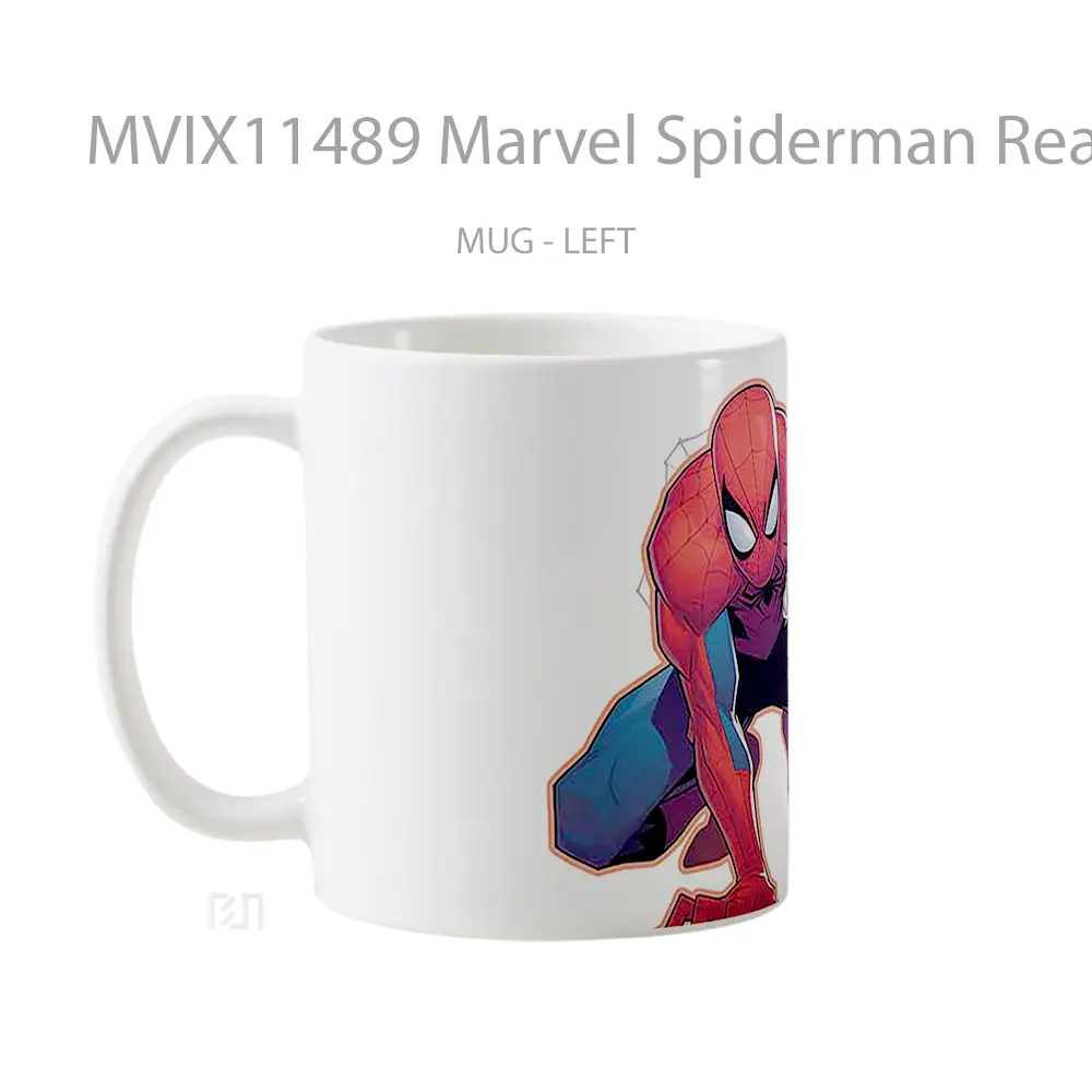 Mug Marvel Spiderman Ready To Pounce Hadiah Spesial Fans Superhero - All-side / Desain