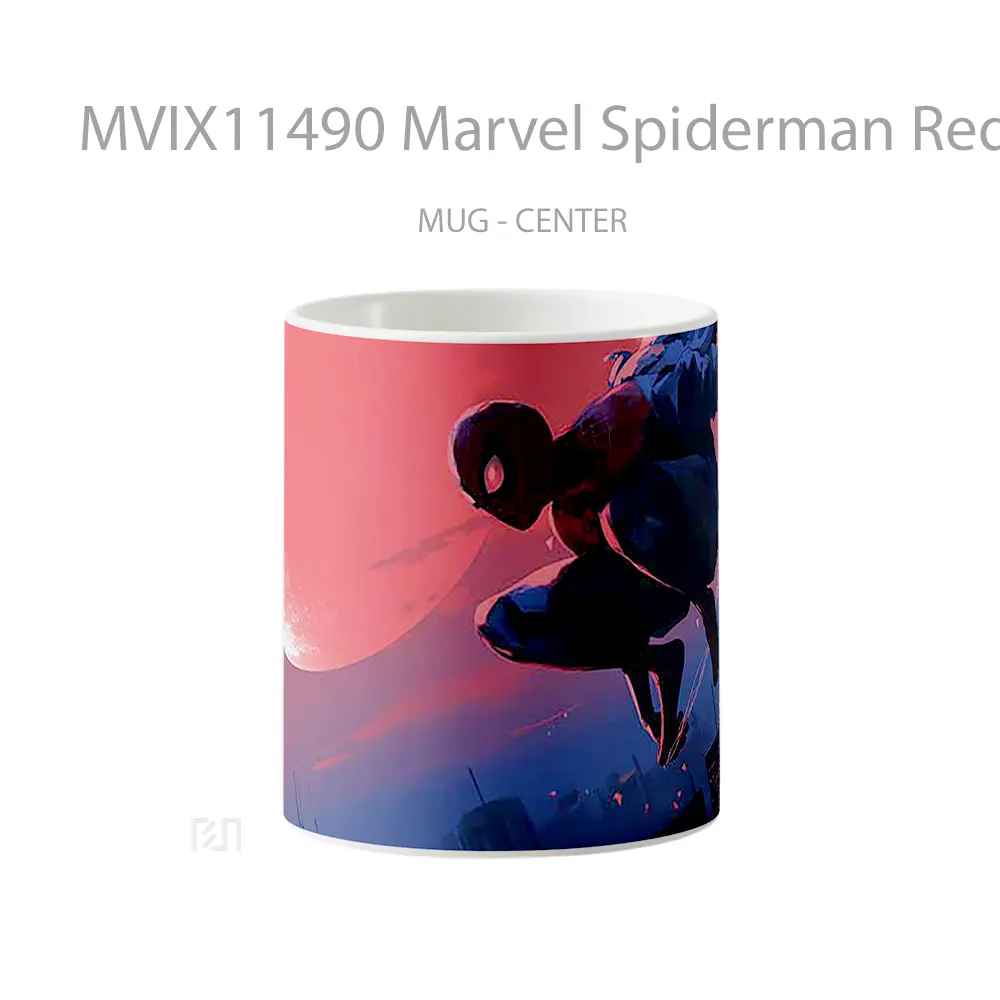 Mug Marvel Spiderman Red Moon Koleksi Mug Film dan Komik
