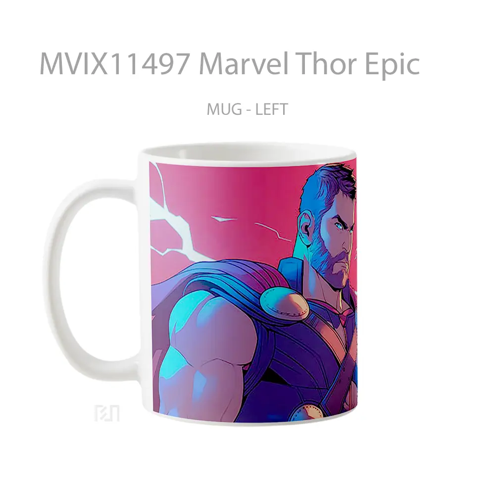 Mug Marvel Thor Epic Koleksi Mug Film dan Komik - All-side / Desain