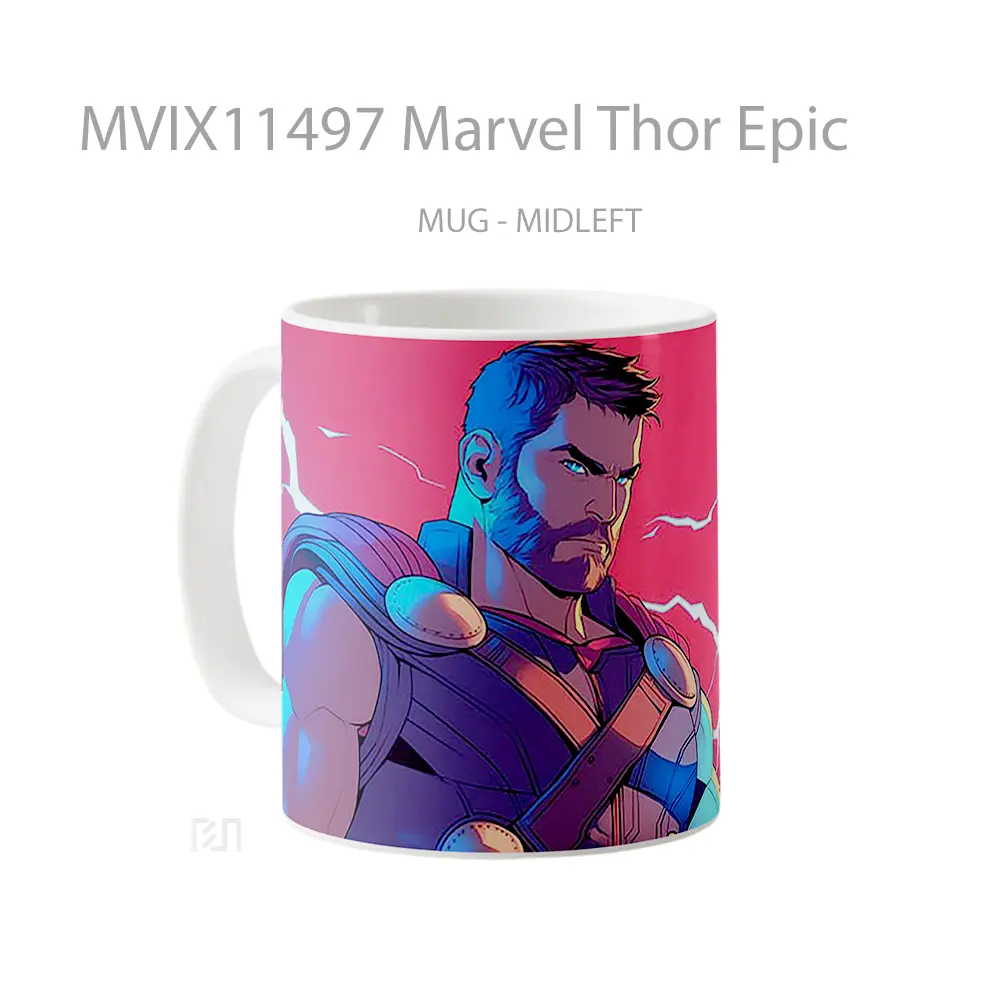 Mug Marvel Thor Epic Koleksi Mug Film dan Komik - All-side / Desain