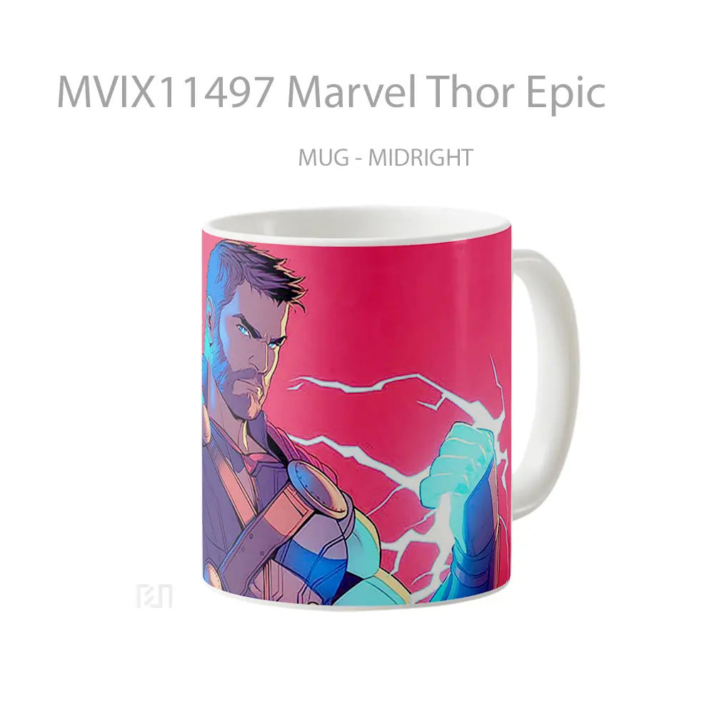 Mug Marvel Thor Epic Koleksi Mug Film dan Komik - All-side / Desain