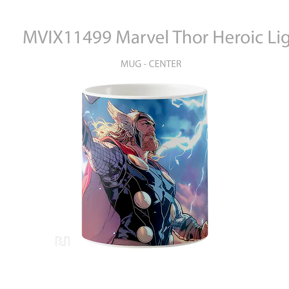 Mug Marvel Thor Heroic Lightning Storm Mug Anime Populer Koleksi Spesial