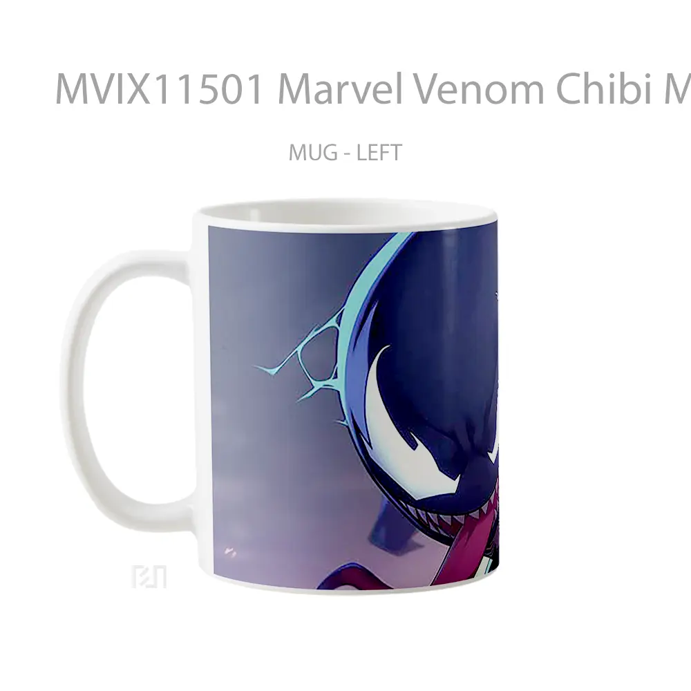 Mug Marvel Venom Chibi Menace Koleksi Mug Film dan Komik - All-side / Desain