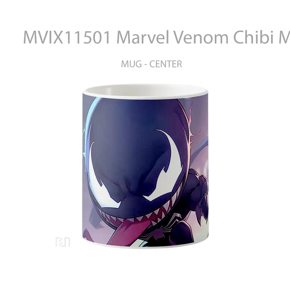 Mug Marvel Venom Chibi Menace Koleksi Mug Film dan Komik