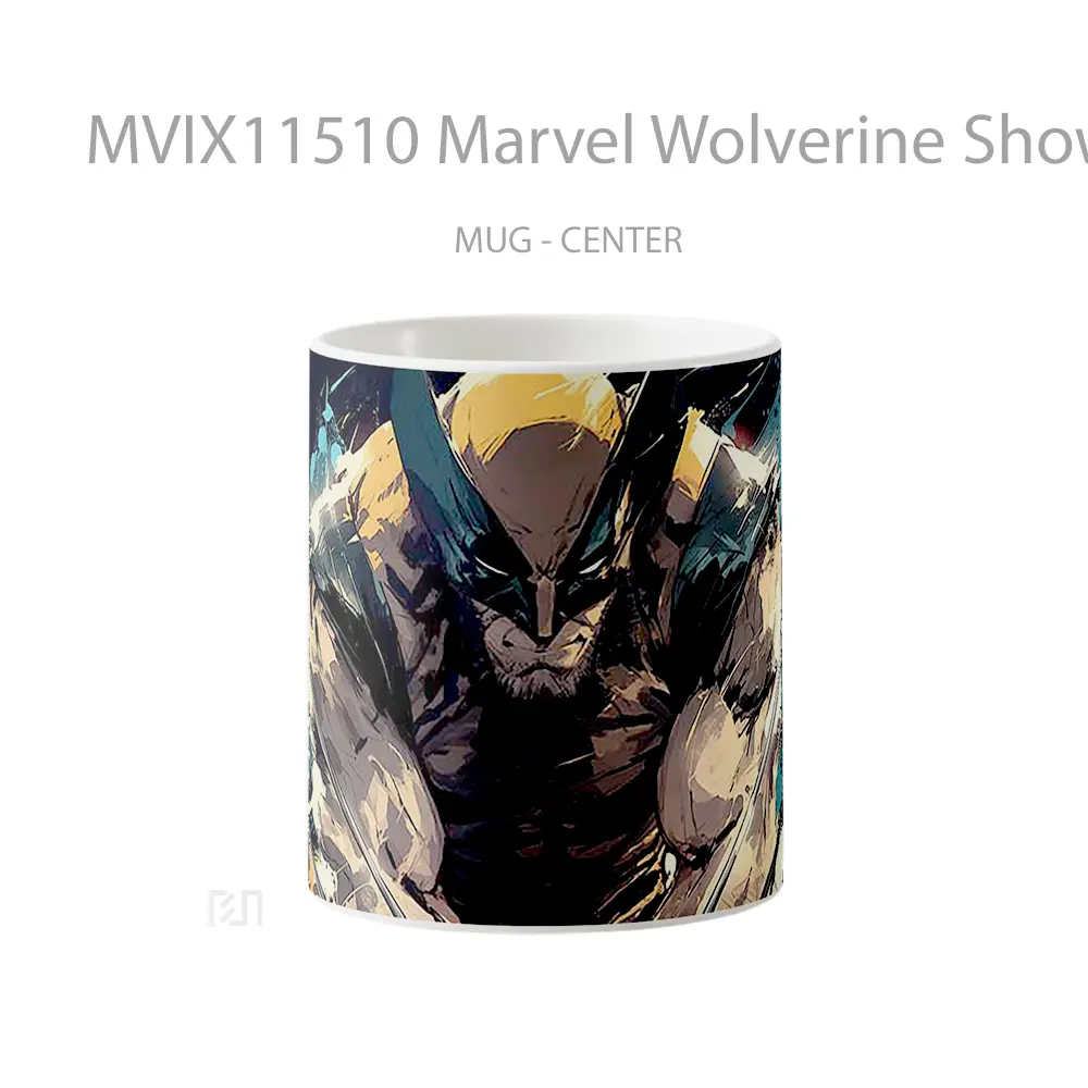 Mug Marvel Wolverine Showing His Claws Merchandise Karakter Ikonik