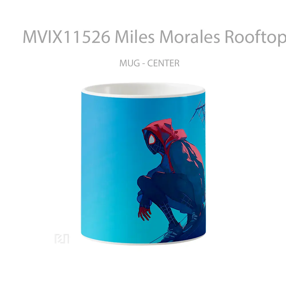 Mug Miles Morales Rooftop Esktop Koleksi Mug Limited Edition