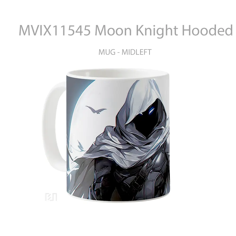 Mug Moon Knight Hooded Vigilante Koleksi Mug Limited Edition - All-side / Desain