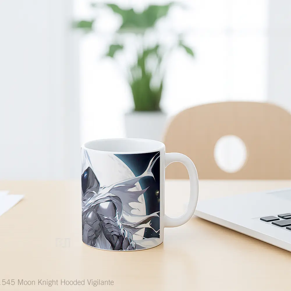 Mug Moon Knight Hooded Vigilante Koleksi Mug Limited Edition - All-side / Desain