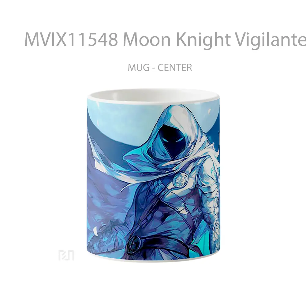 Mug Moon Knight Vigilante In Shadows Gelas Keramik Desain Unik