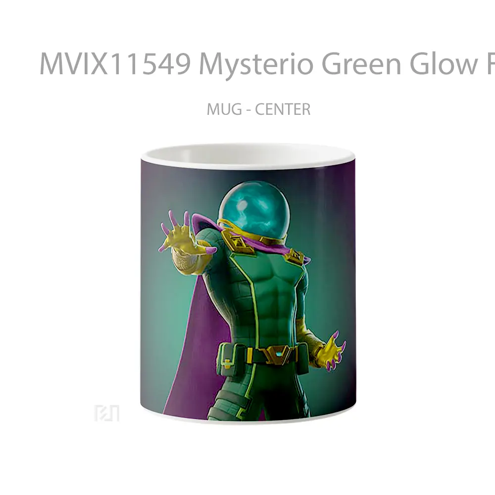 Mug Mysterio Green Glow Fortnite Koleksi Mug Limited Edition