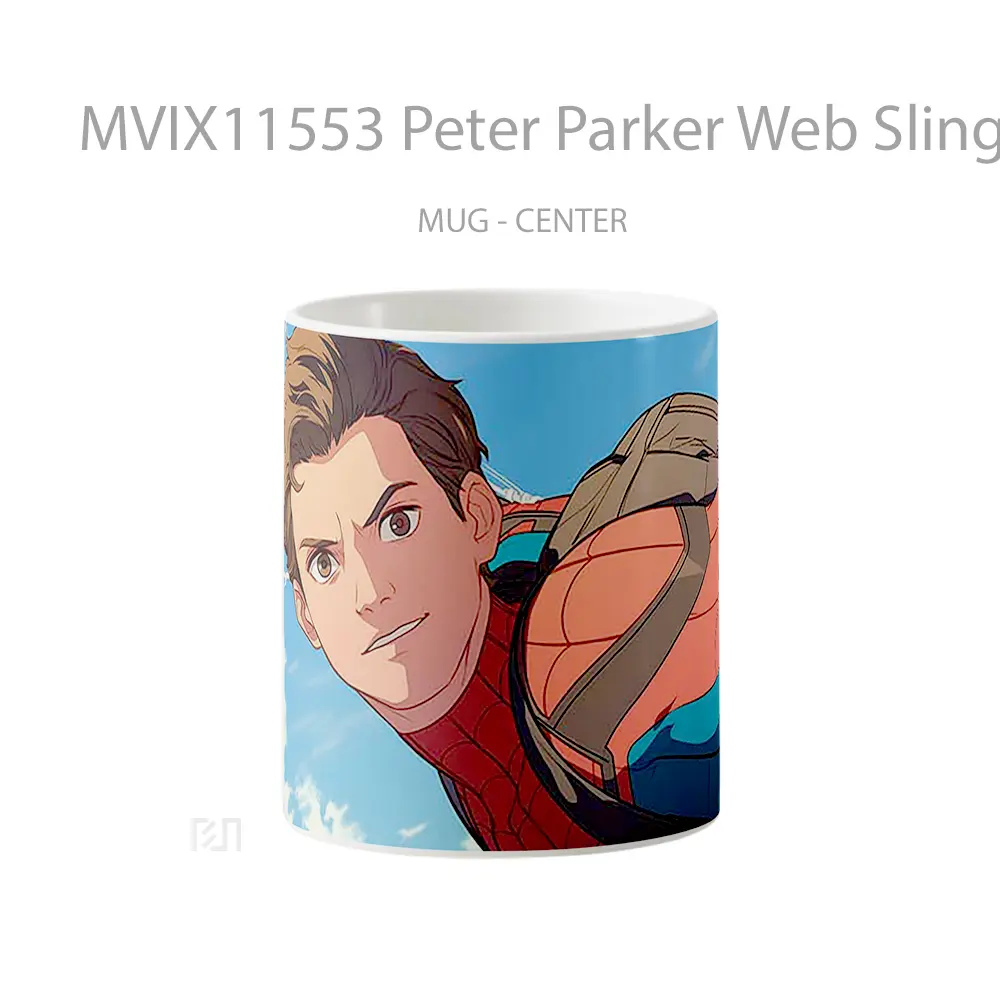 Mug Peter Parker Web Slinging Koleksi Mug Limited Edition