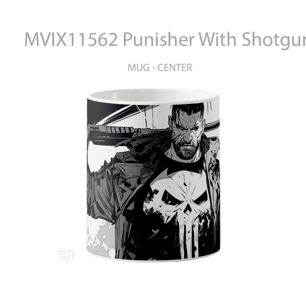 Mug Punisher With Shotgun Koleksi Mug Limited Edition