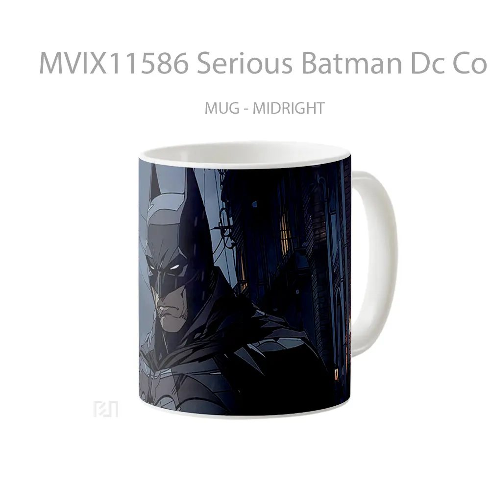 Mug Serious Batman Dc Comics Gelas Keramik Koleksi Superhero - All-side / Desain