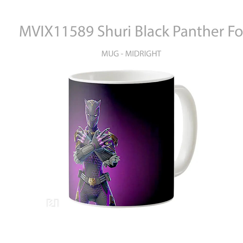 Mug Shuri Black Panther Fortnite Koleksi Mug Limited Edition - All-side / Desain