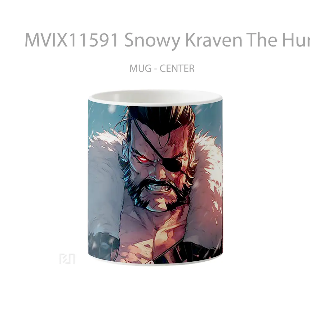 Mug Snowy Kraven The Hunter Mug Aesthetic Koleksi Spesial