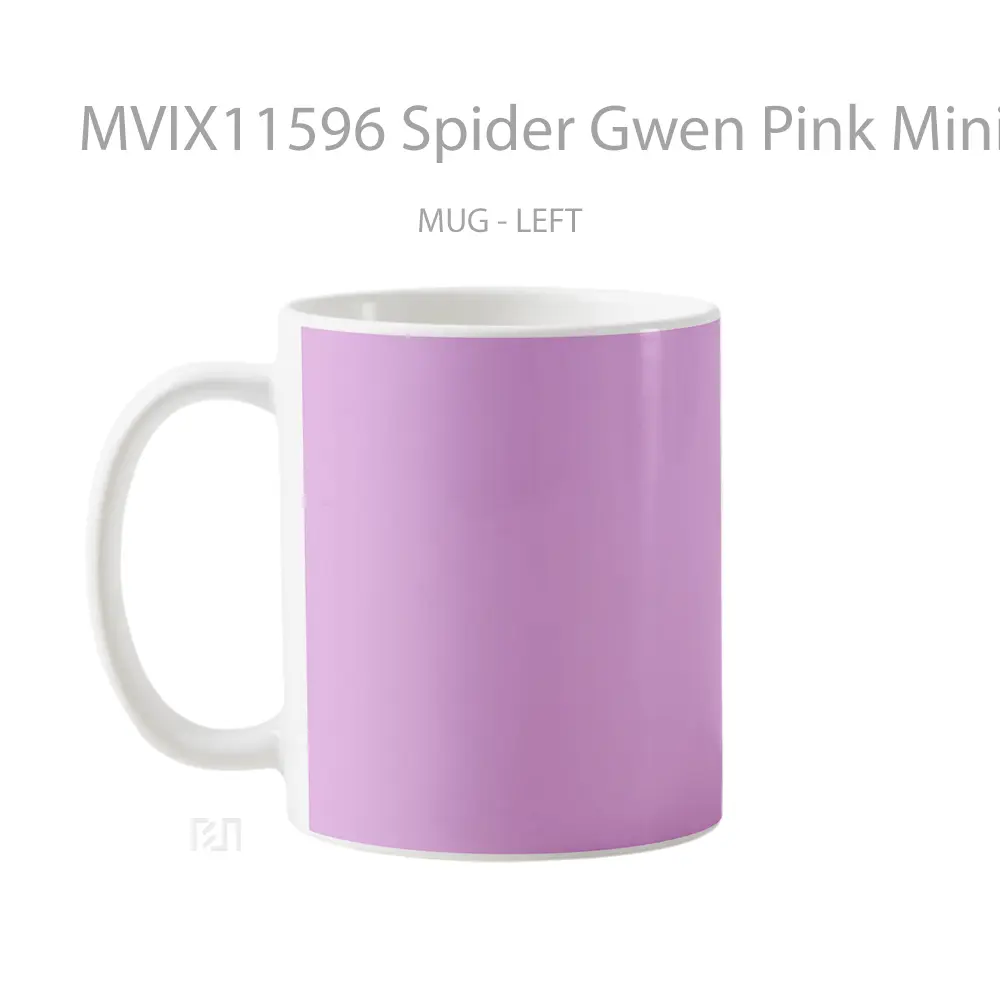 Mug Spider Gwen Pink Minimalist Koleksi Mug Limited Edition - All-side / Desain