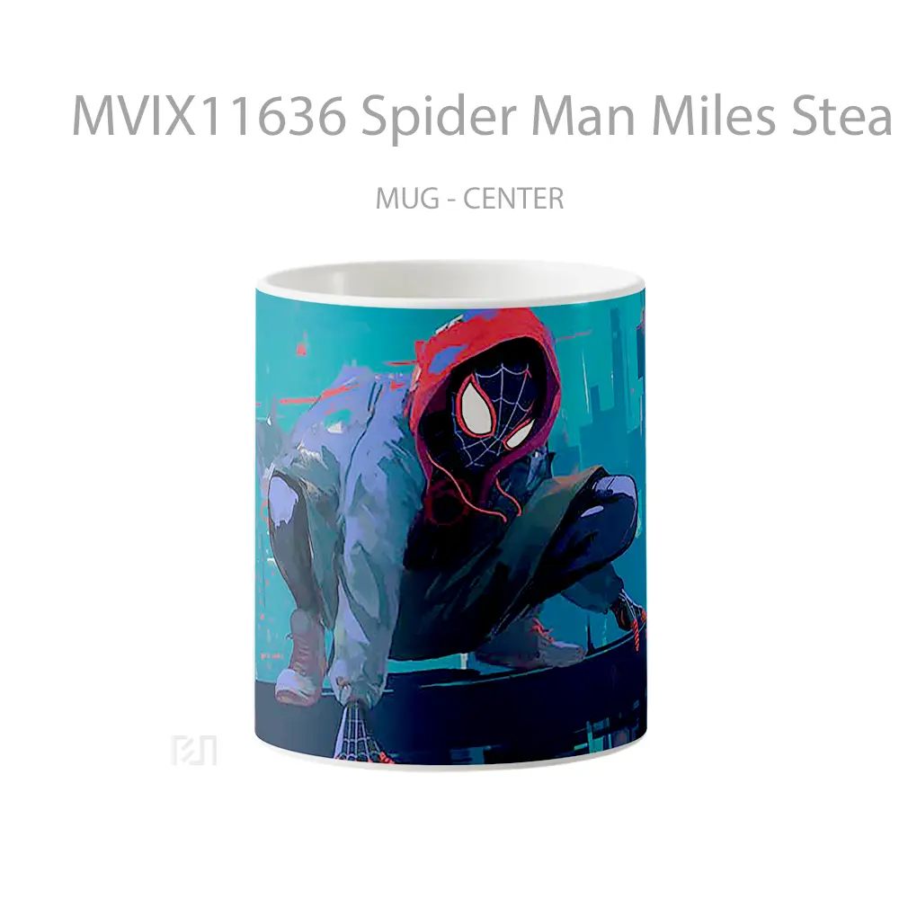Mug Spider Man Miles Stealth Koleksi Mug Limited Edition