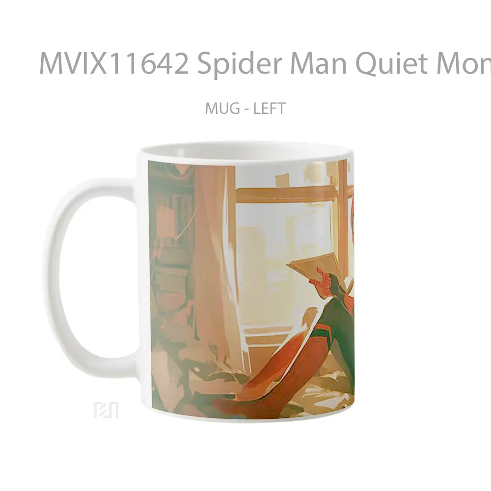 Mug Spider Man Quiet Moment Koleksi Mug Limited Edition - All-side / Desain