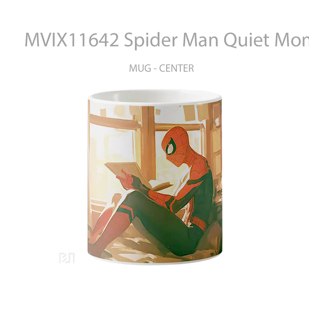 Mug Spider Man Quiet Moment Koleksi Mug Limited Edition