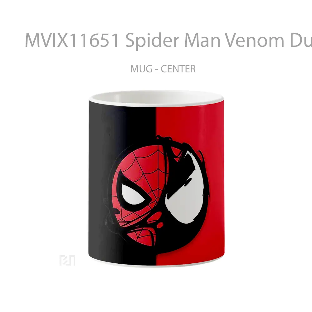 Mug Spider Man Venom Dual Koleksi Mug Limited Edition