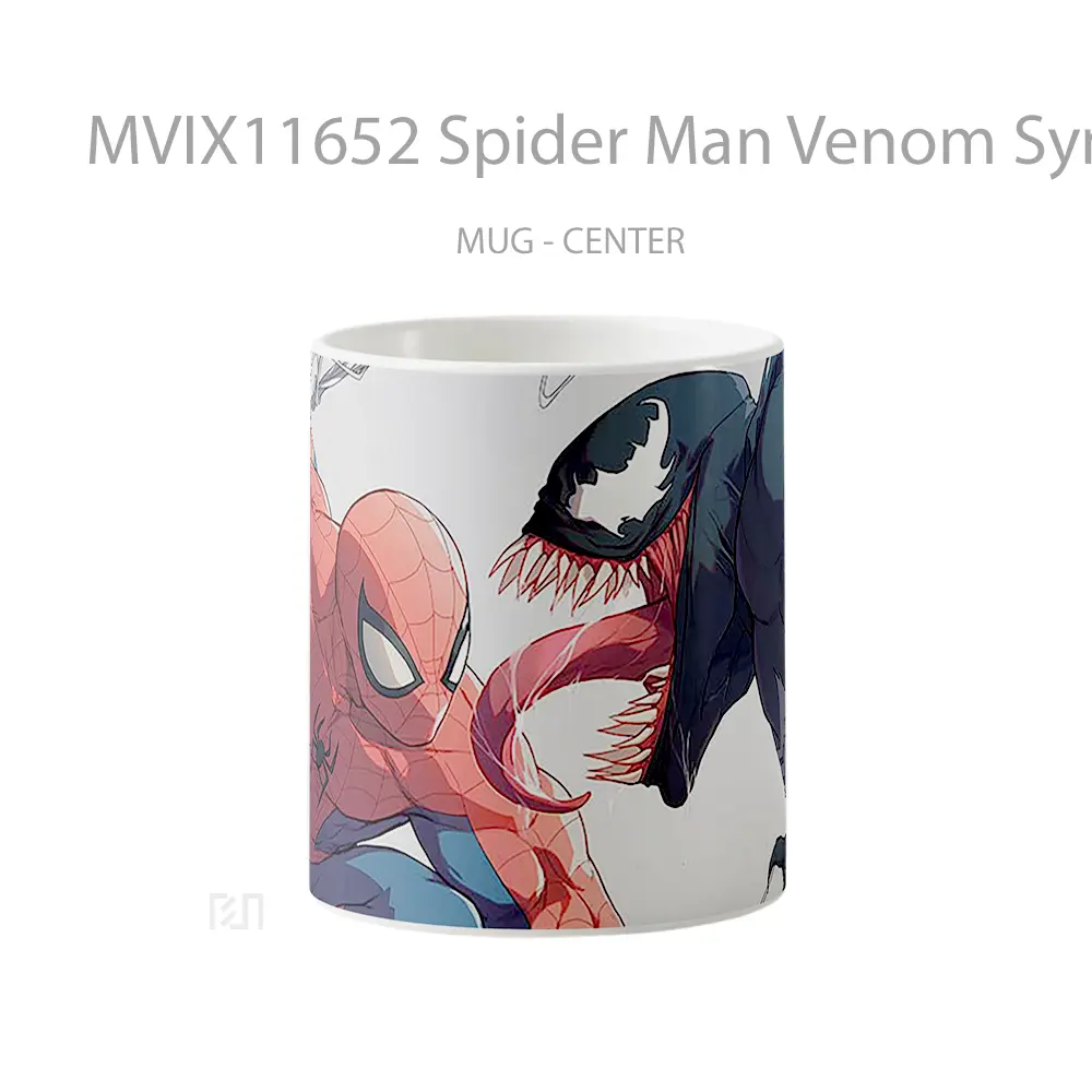 Mug Spider Man Venom Symbiote Battle Hadiah Lucu dan Menarik