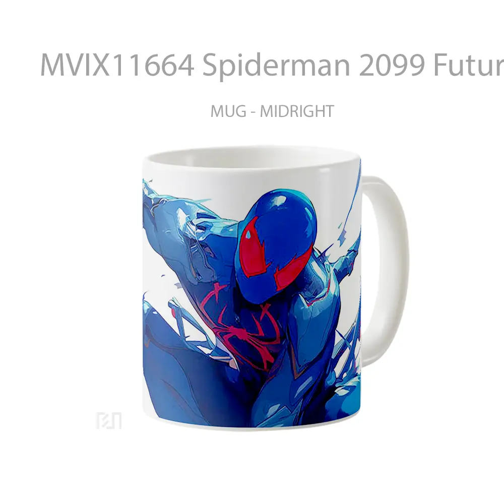 Mug Spiderman 2099 Futuristic Merchandise Karakter Ikonik - All-side / Desain