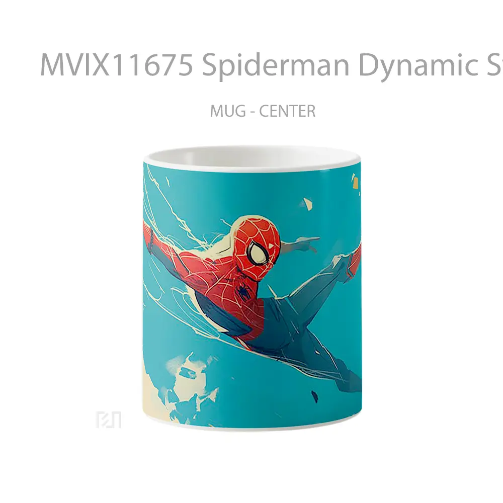 Mug Spiderman Dynamic Swing Hadiah Spesial Fans Superhero