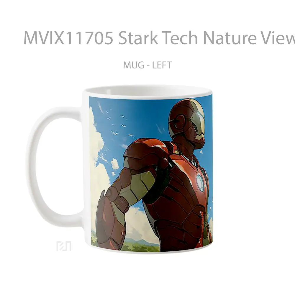 Mug Stark Tech Nature View Flight Ready Koleksi Mug Limited Edition - All-side / Desain