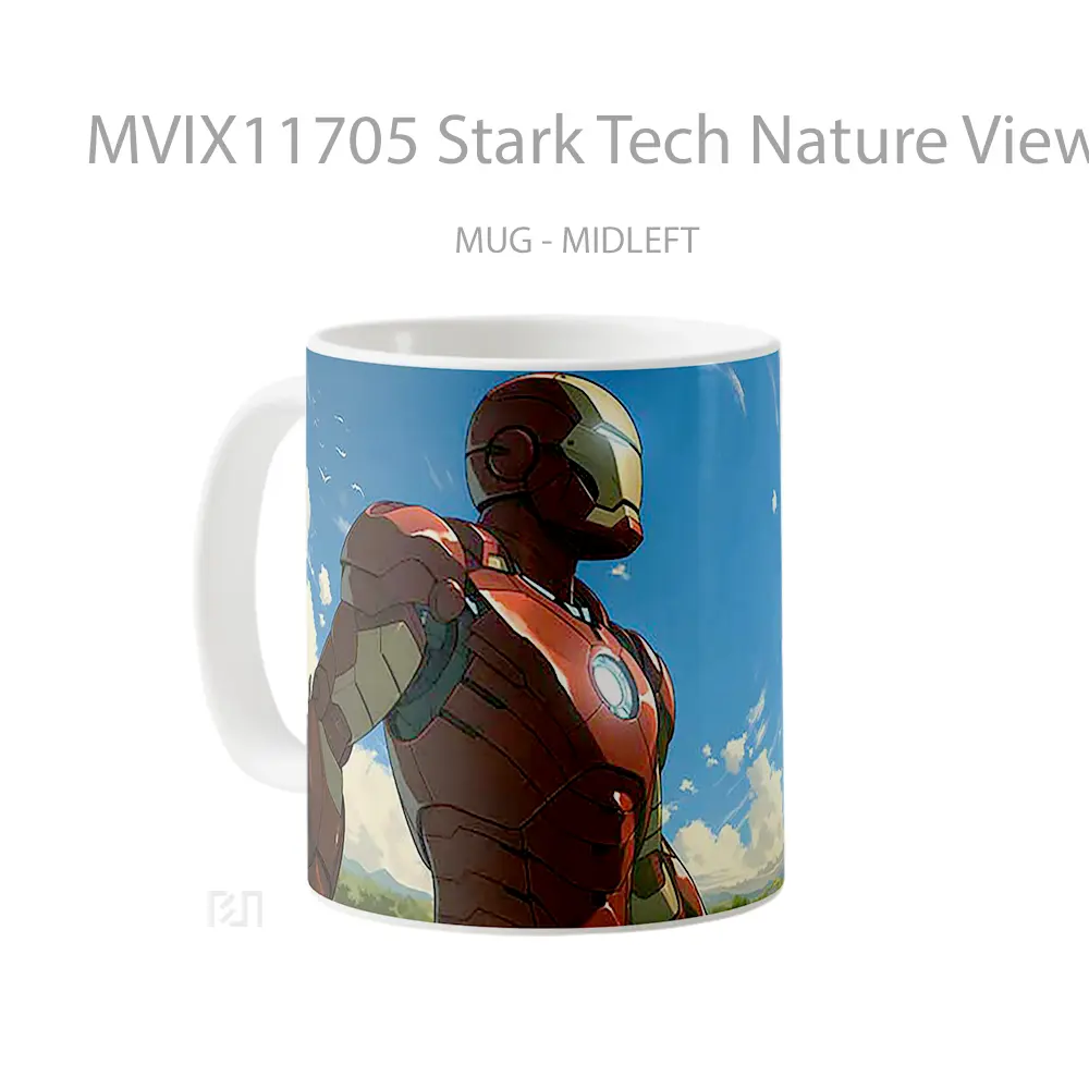 Mug Stark Tech Nature View Flight Ready Koleksi Mug Limited Edition - All-side / Desain