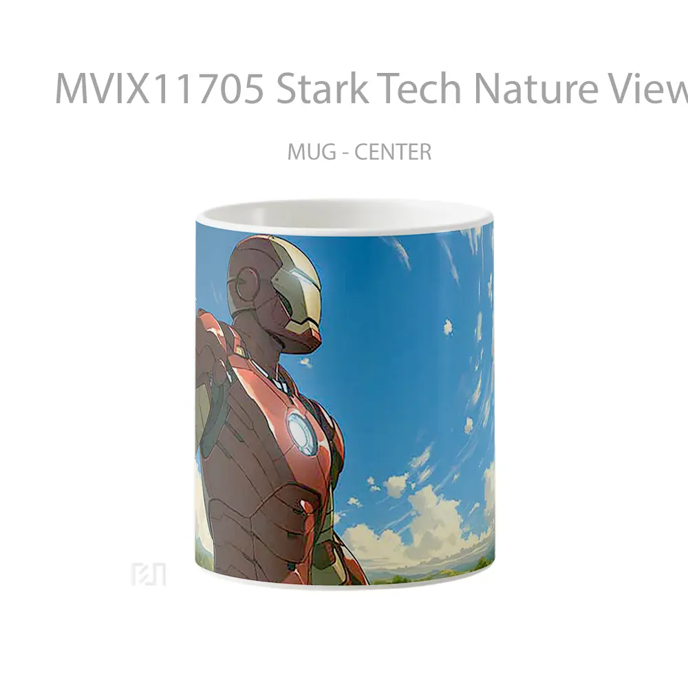 Mug Stark Tech Nature View Flight Ready Koleksi Mug Limited Edition