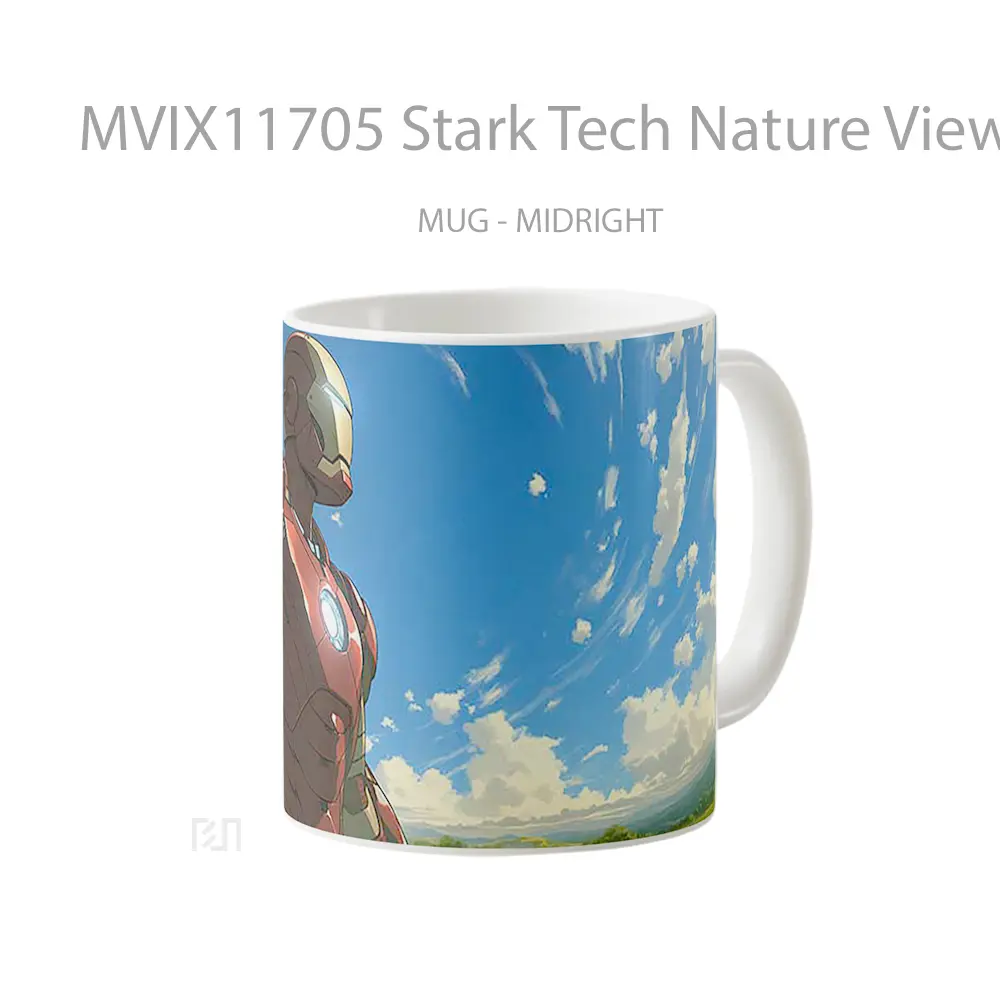 Mug Stark Tech Nature View Flight Ready Koleksi Mug Limited Edition - All-side / Desain