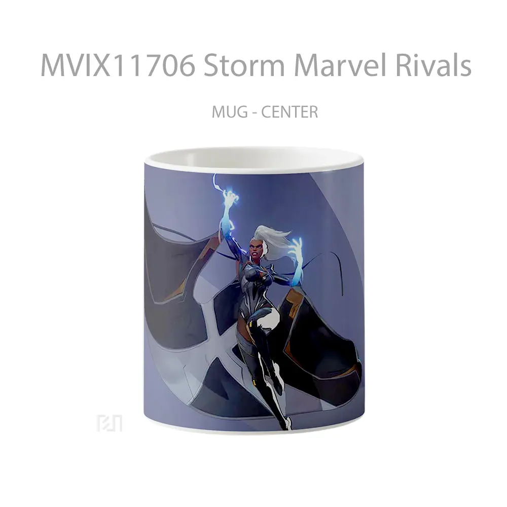 Mug Storm Marvel Rivals Merchandise Karakter Ikonik