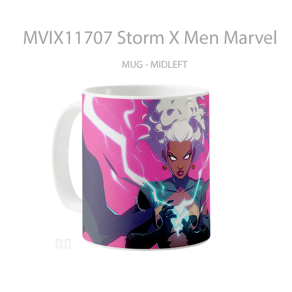Mug Storm X Men Marvel Hadiah Spesial Fans Superhero - All-side / Desain