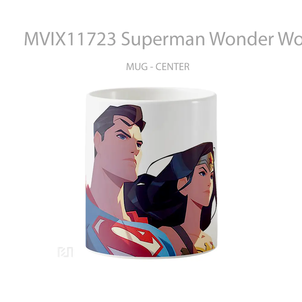 Mug Superman Wonder Woman Justice League Koleksi Mug Film dan Komik