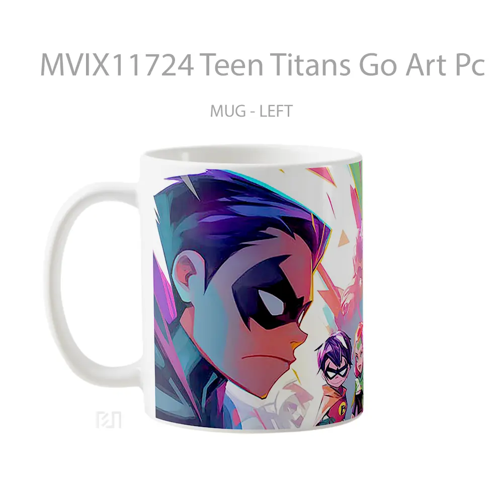 Mug Teen Titans Go Art Pc Mug Aesthetic Koleksi Spesial - All-side / Desain