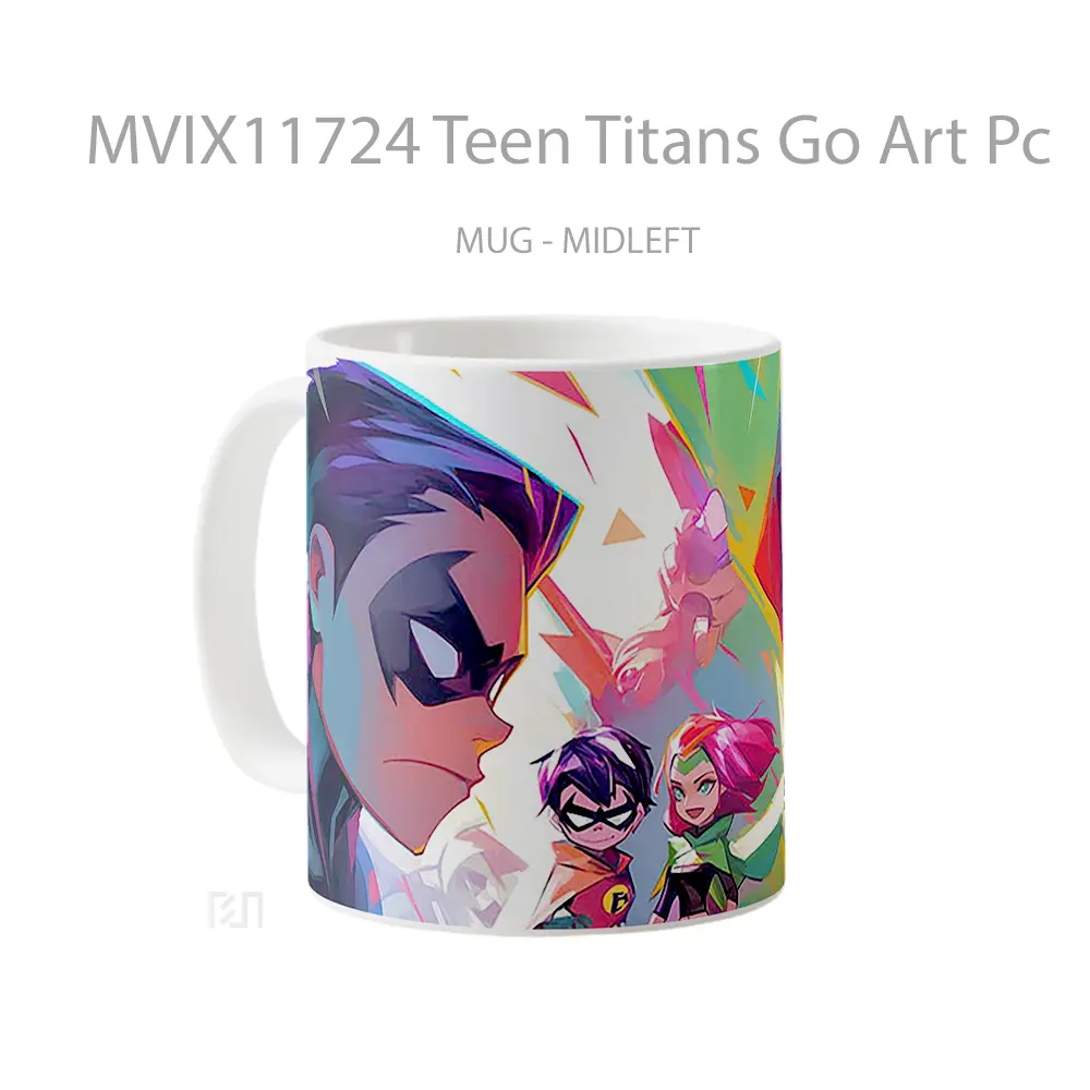 Mug Teen Titans Go Art Pc Mug Aesthetic Koleksi Spesial - All-side / Desain