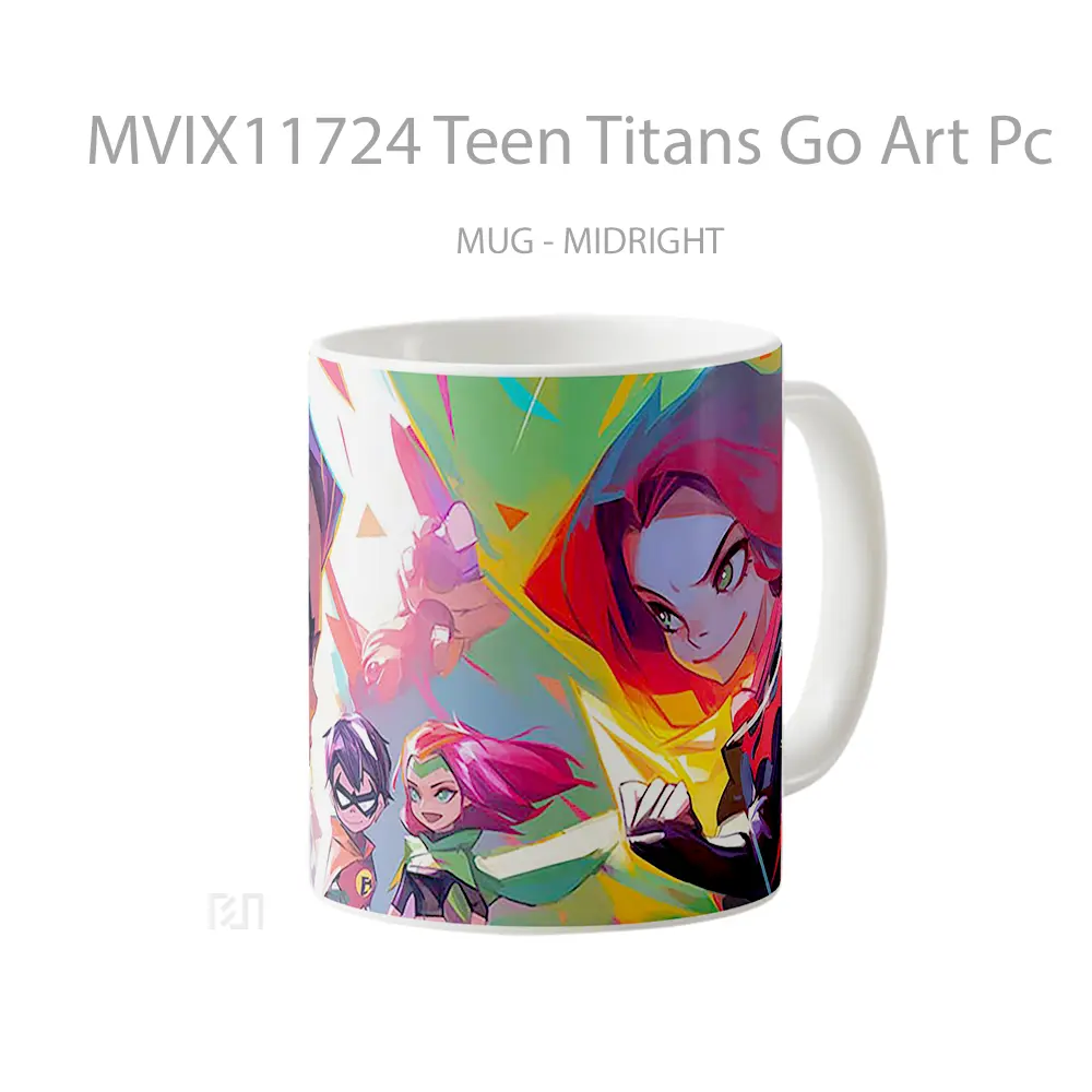 Mug Teen Titans Go Art Pc Mug Aesthetic Koleksi Spesial - All-side / Desain