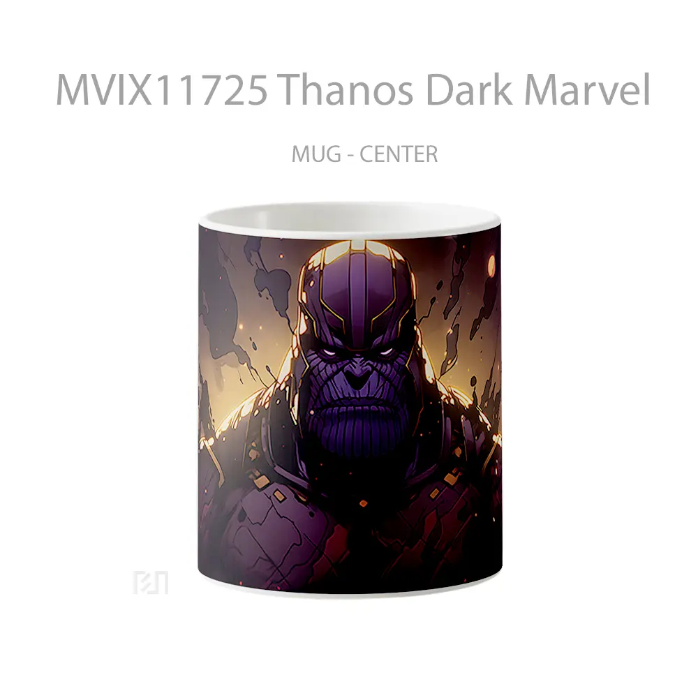 Mug Thanos Dark Marvel Hadiah Spesial Fans Superhero