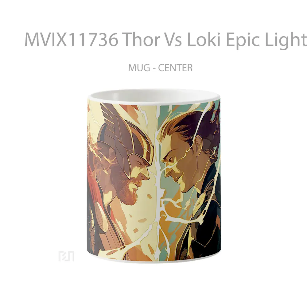 Mug Thor Vs Loki Epic Lightning Clash Hadiah Lucu dan Menarik