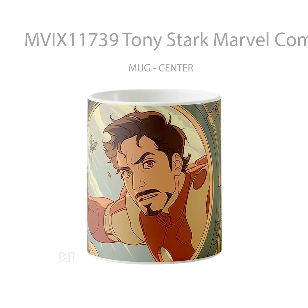 Mug Tony Stark Marvel Comics Hadiah Spesial Fans Superhero
