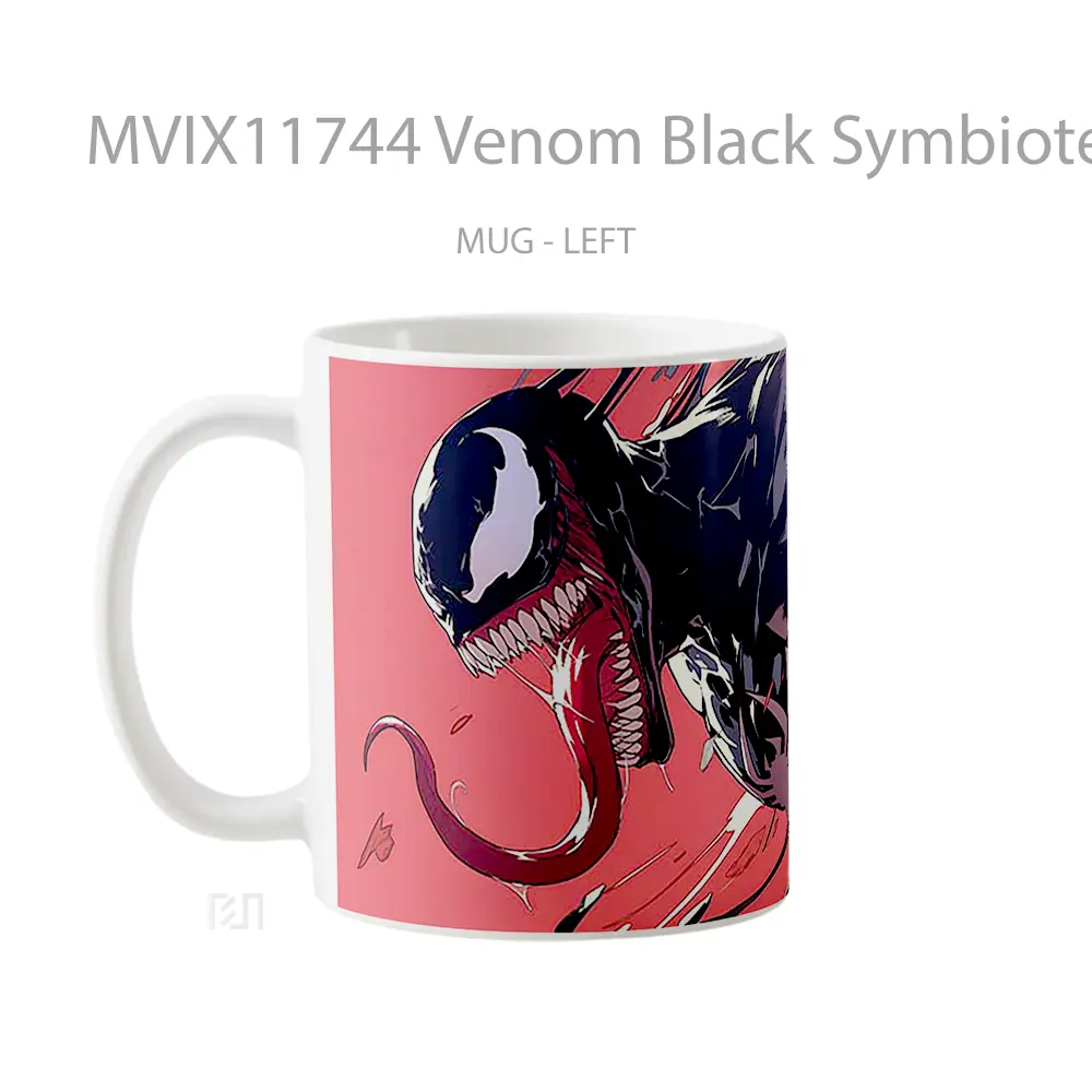 Mug Venom Black Symbiote Koleksi Mug Limited Edition - All-side / Desain