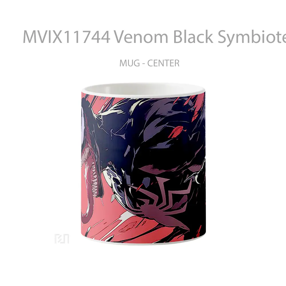 Mug Venom Black Symbiote Koleksi Mug Limited Edition