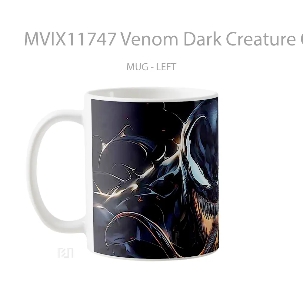 Mug Venom Dark Creature Of The Night Mug Aesthetic Koleksi Spesial - All-side / Desain