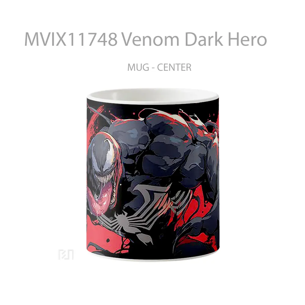 Mug Venom Dark Hero Mug Anime Populer Koleksi Spesial