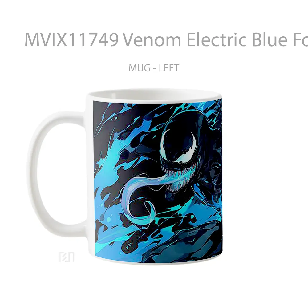 Mug Venom Electric Blue Force Mug Aesthetic Koleksi Spesial - All-side / Desain